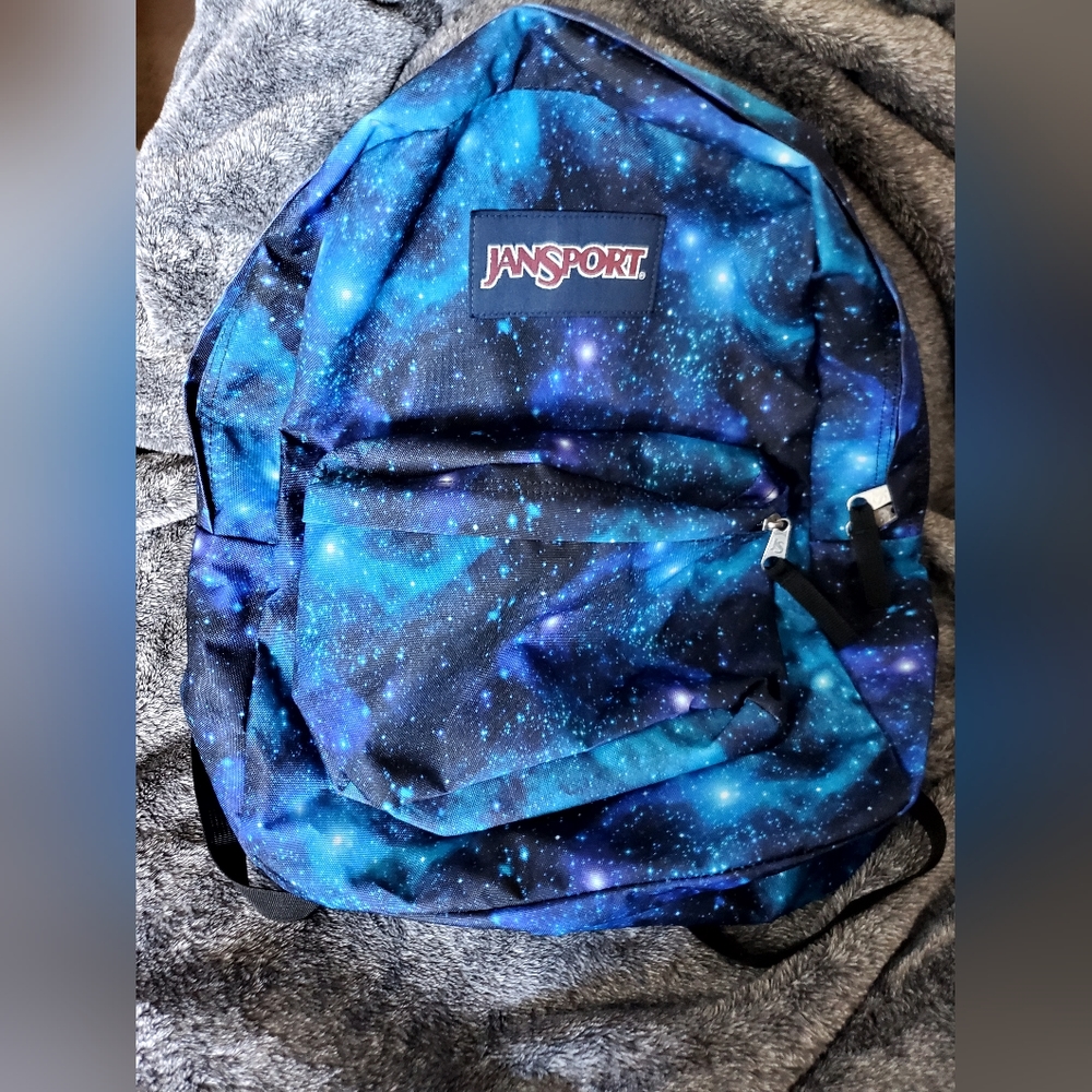 Jansport Blue Galaxy Backpack
